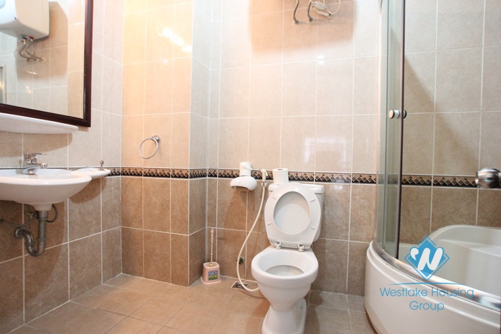 High quality house for rent with garden around in Ciputra area, Tay Ho District, Ha Noi